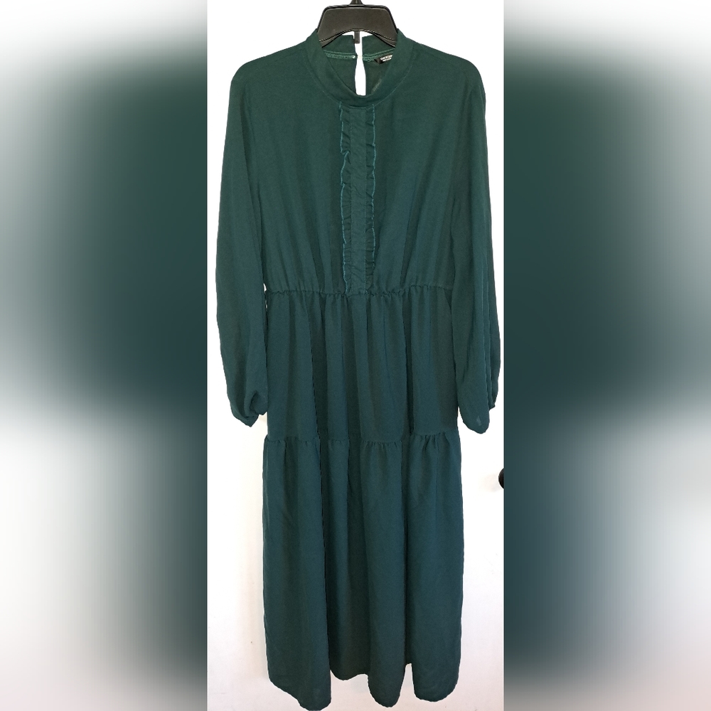 EUC Forest Green Maxi Dress